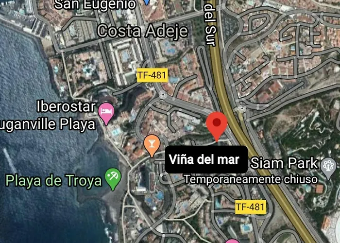 Lägenhet Vina Del Mar Playa De Lasamericas, Floor8 Sea View Playa de las Americas (Tenerife)