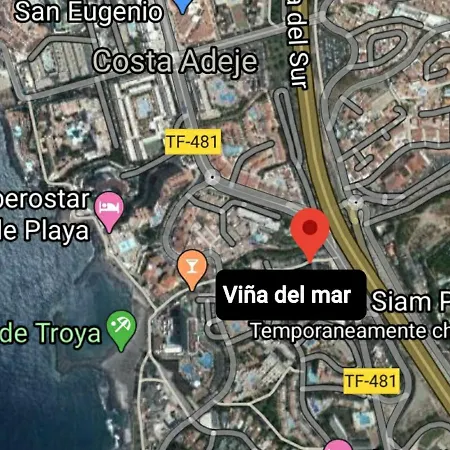Апартаменты Vina Del Mar Playa De Lasamericas, Floor8 Sea View Плая-де-лас-Америкас